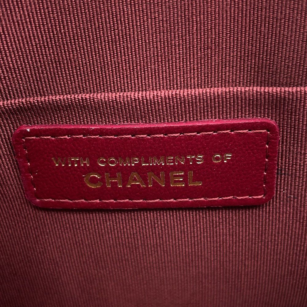 シャネル ノベルティ ポーチ ココマーク ベルベット CHANEL イヤーズギフト