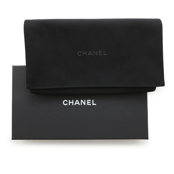 シャネル 長財布 クラシック ロング フラップ ウォレット マトラッセ ココマーク キャビアスキン AP0241 CHANEL 黒