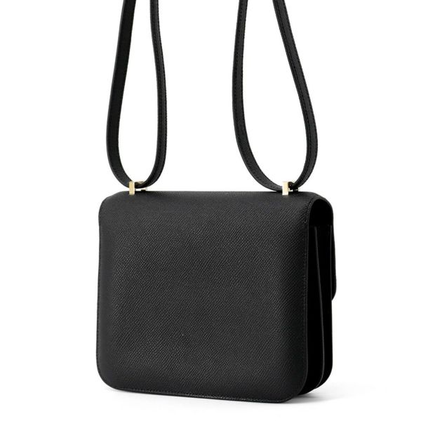 エルメス ミニ コンスタンス3 ミロワール ブラック/ゴールド金具 エプソン K刻印 黒