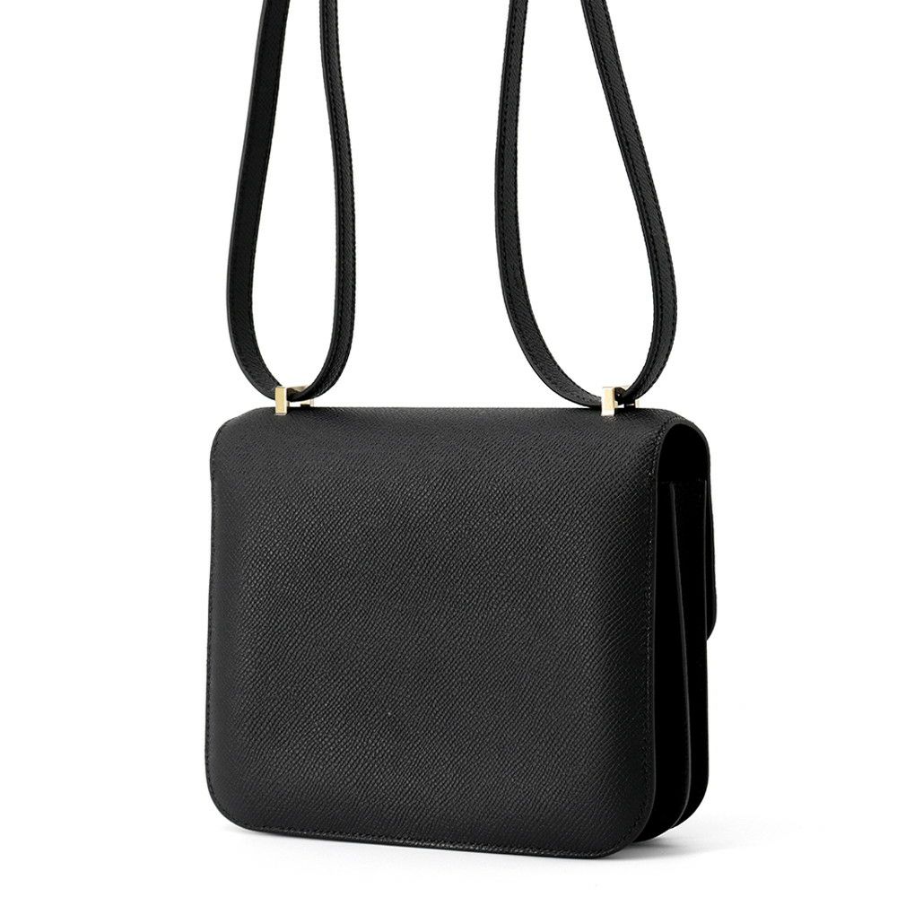 エルメス ミニ コンスタンス3 ミロワール ブラック/ゴールド金具 エプソン K刻印 黒