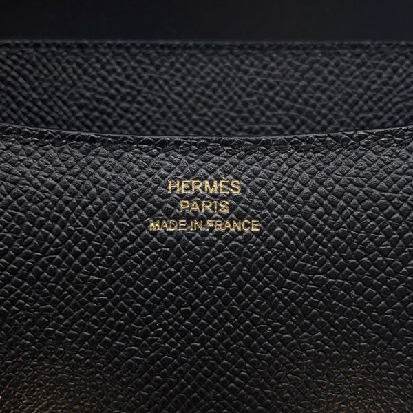 エルメス ミニ コンスタンス3 ミロワール ブラック/ゴールド金具 エプソン K刻印 黒