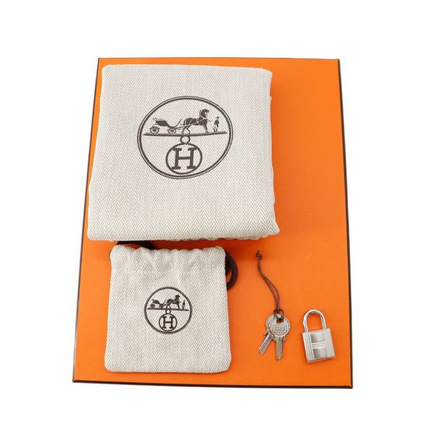 エルメス ハンドバッグ ピコタンロックPM ブルーペール/シルバー金具 トリヨンクレマンス W刻印 HERMES トートバッグ