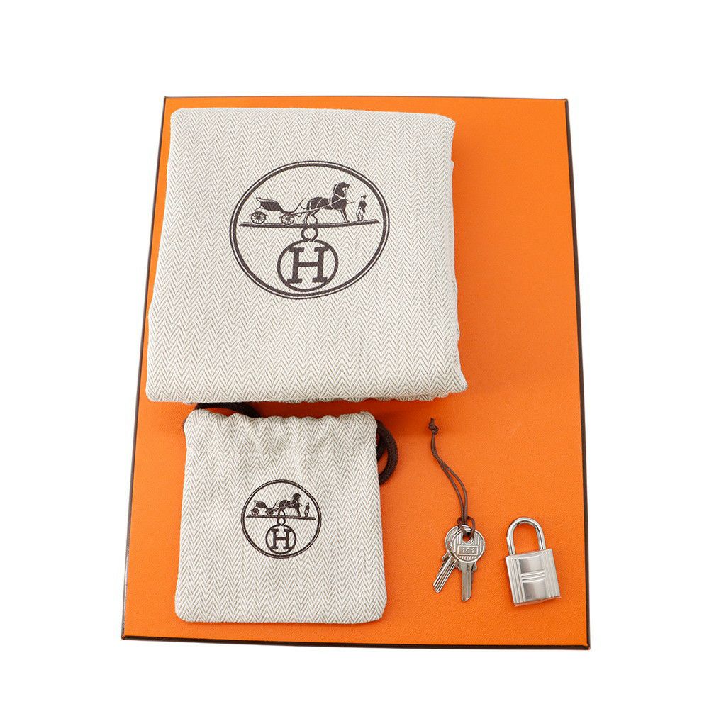 エルメス ハンドバッグ ピコタンロックPM ブルーペール/シルバー金具 トリヨンクレマンス W刻印 HERMES トートバッグ