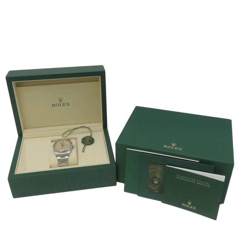 ロレックス オイスターパーペチュアル36 ランダムシリアル ルーレット 126000 ROLEX 腕時計 ベージュ文字盤