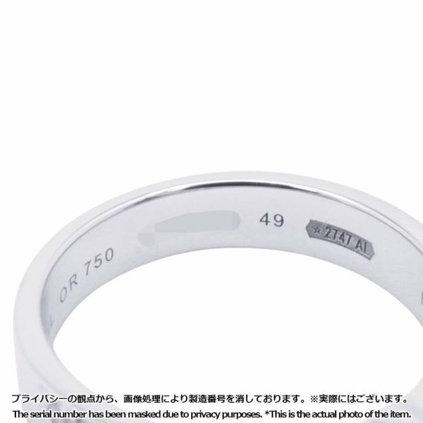 シャネル リング リュバン ドゥ ミディアム ダイヤモンド 45P 約0.54ct K18WG リングサイズ49 J3413 指輪 リボン