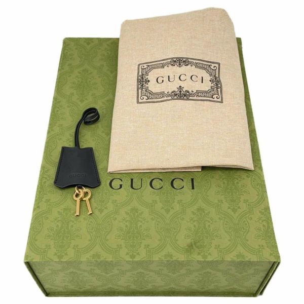 グッチ チェーンショルダーバッグ GGスプリーム パドロック GG スモール 498156 GUCCI トートバッグ 黒