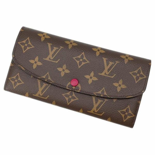 ルイヴィトン 長財布 モノグラム ポルトフォイユ・エミリー M60697 LOUIS VUITTON ヴィトン 旧型 財布