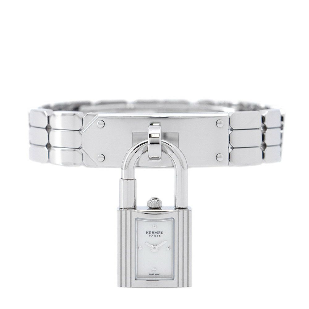 エルメス ケリーウォッチ KE4.110 HERMES 腕時計 スパークリングホワイトラッカー文字盤