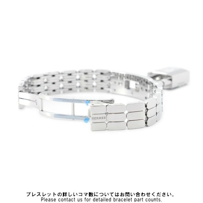 エルメス ケリーウォッチ KE4.110 HERMES 腕時計 スパークリングホワイトラッカー文字盤