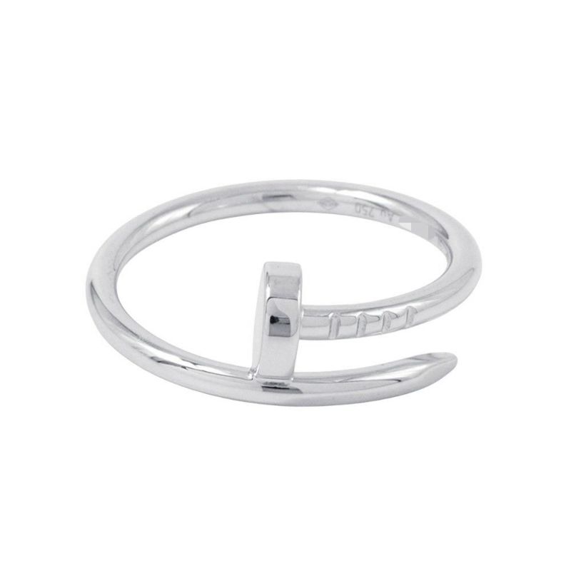 カルティエ リング ジュストアンクル K18WGホワイトゴールド スモールモデル SM リングサイズ51 B4226000 Cartier 指輪