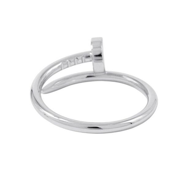 カルティエ リング ジュストアンクル K18WGホワイトゴールド スモールモデル SM リングサイズ51 B4226000 Cartier 指輪