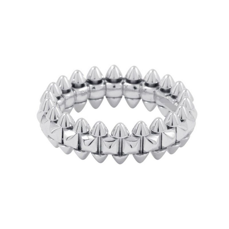 カルティエ リング クラッシュ ドゥ カルティエ スモールモデル SM K18WG リングサイズ51 B4233151 Cartier 指輪