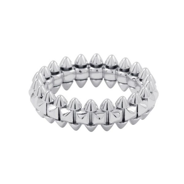 カルティエ リング クラッシュ ドゥ カルティエ スモールモデル SM K18WG リングサイズ51 B4233151 Cartier 指輪