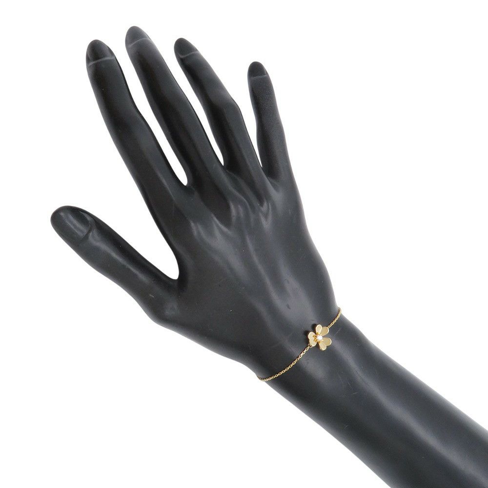 ヴァンクリーフ&アーペル ブレスレット フリヴォル ミニ ダイヤモンド 1P 0.05ct K18YGイエローゴールド VCARP0J200 ジュエリー