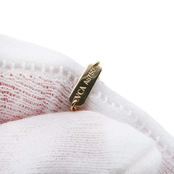 ヴァンクリーフ&アーペル ネックレス ヴィンテージ アルハンブラ ペンダント マザーオブパール K18YGイエローゴールド VCARA45900