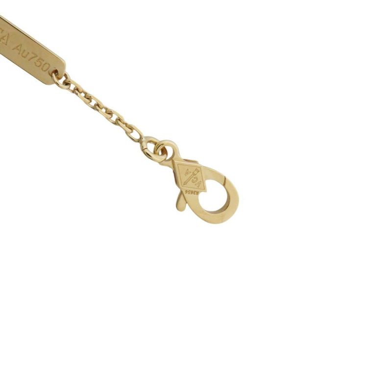 ヴァンクリーフ&アーペル ネックレス ヴィンテージ アルハンブラ ペンダント マザーオブパール K18YGイエローゴールド VCARA45900