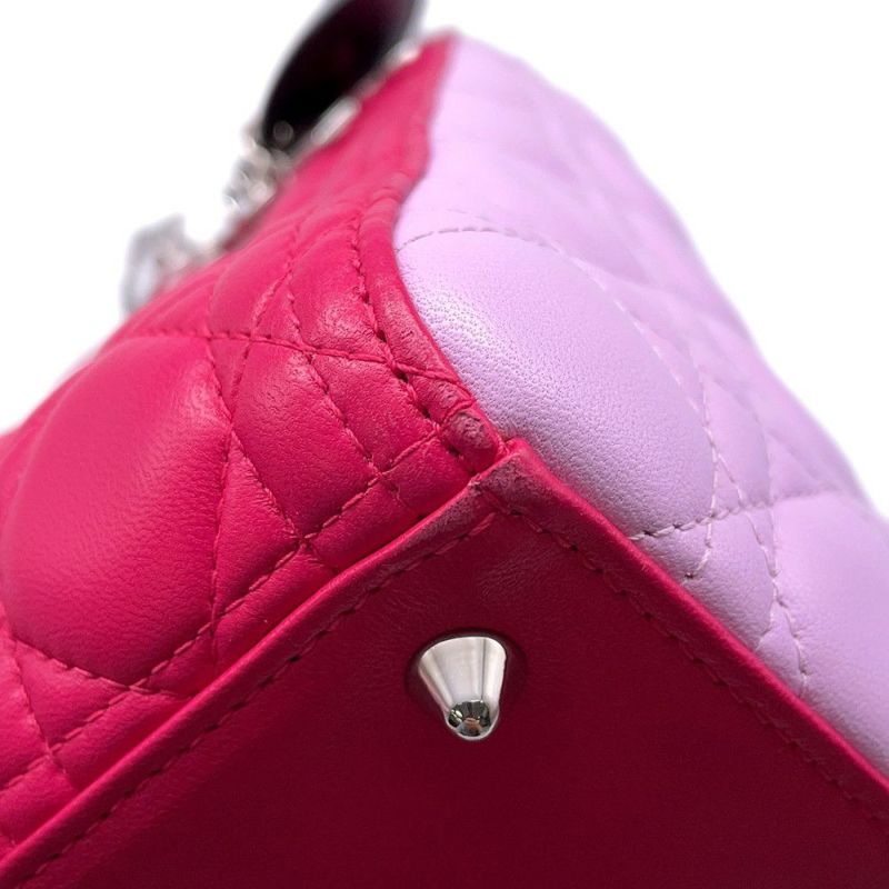 クリスチャン・ディオール ハンドバッグ レディディオール カナージュ M0550 Christian Dior LADY DIOR 2wayショルダー