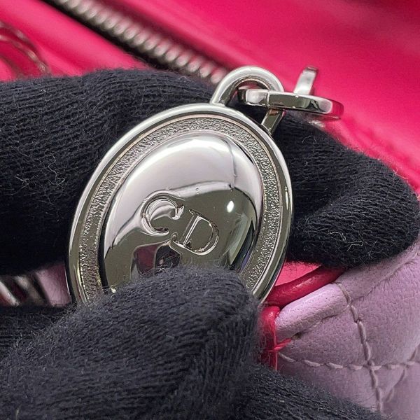 クリスチャン・ディオール ハンドバッグ レディディオール カナージュ M0550 Christian Dior LADY DIOR 2wayショルダー