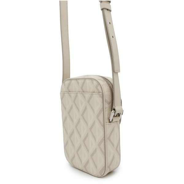 クリスチャン・ディオール ショルダーバッグ HIT THE ROAD バーティカルポーチ ダイヤモンド 2ESCA415CDP 白