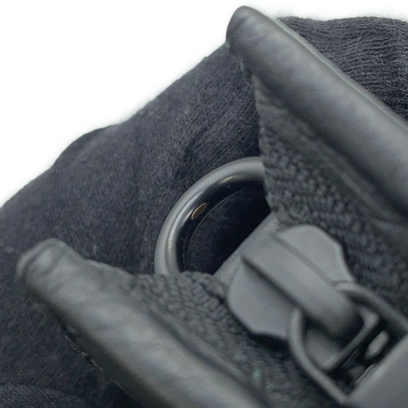 ルイヴィトン ショルダーバッグ モノグラム・シャドウ ガストン・ウェアラブル ウォレット M81115 黒 ブラック