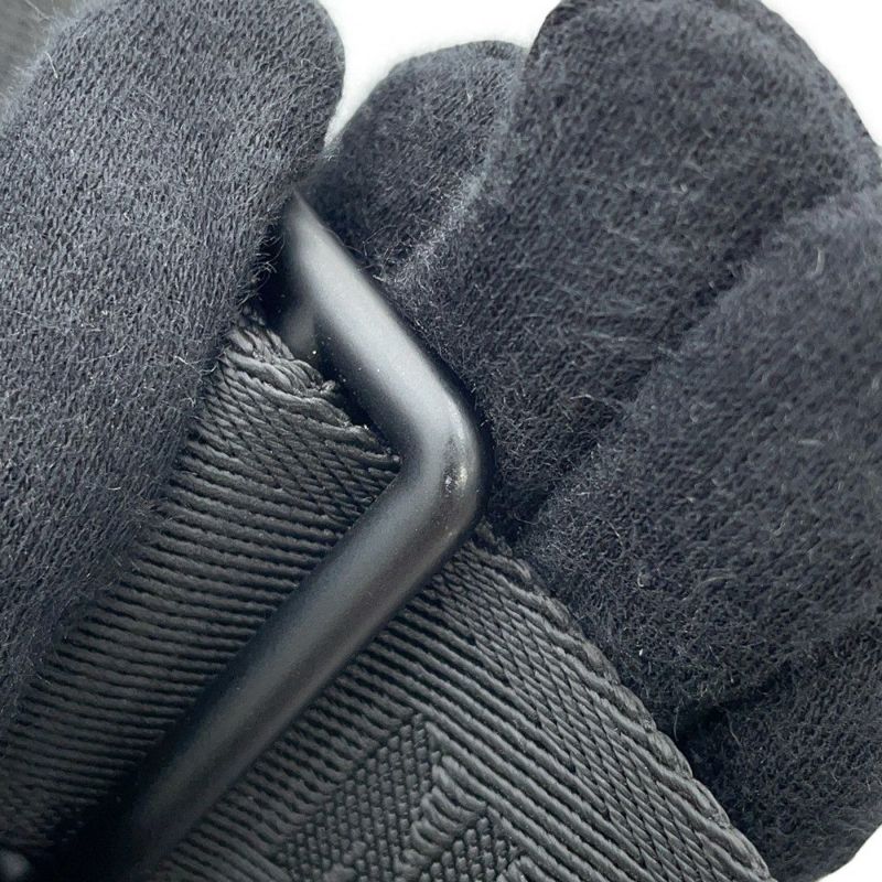 ルイヴィトン ショルダーバッグ モノグラム・シャドウ ガストン・ウェアラブル ウォレット M81115 黒 ブラック