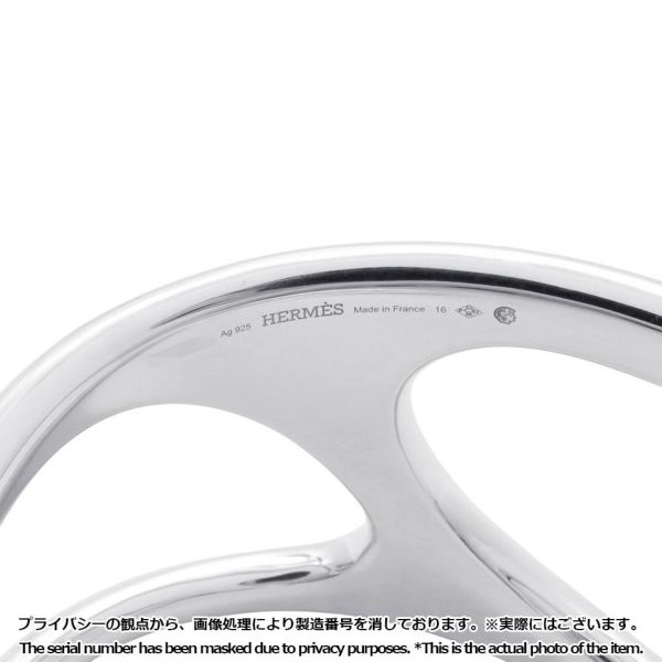 エルメス ブレスレット シェーヌダンクル パンク バングル Punk bangle SV925シルバー サイズ16 HERMES ジュエリー