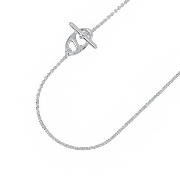 エルメス ネックレス シェーヌダンクル パンク サイズ40 SV925シルバー HERMES ジュエリー