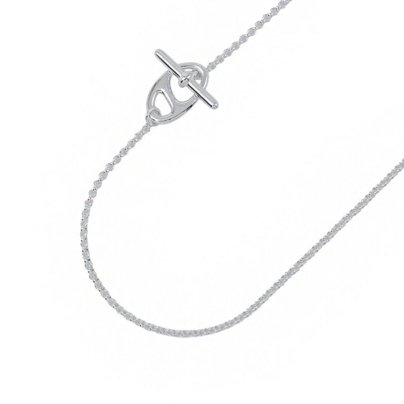 エルメス ネックレス シェーヌダンクル パンク サイズ40 SV925シルバー HERMES ジュエリー