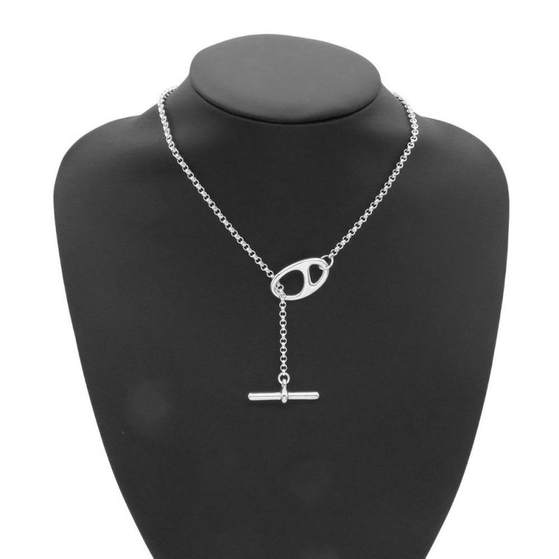 エルメス ネックレス シェーヌダンクル パンク サイズ40 SV925シルバー HERMES ジュエリー