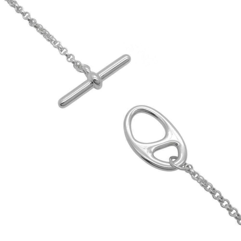 エルメス ネックレス シェーヌダンクル パンク サイズ40 SV925シルバー HERMES ジュエリー