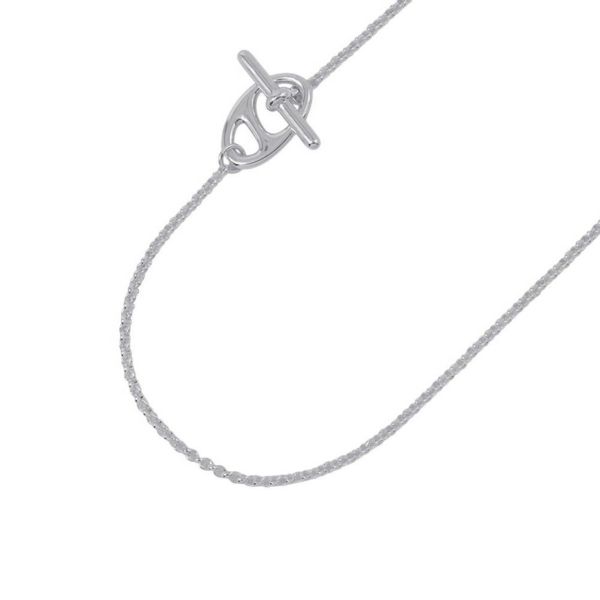 クールで魅力的】HERMES ネックレス シェーヌダンクル パンク