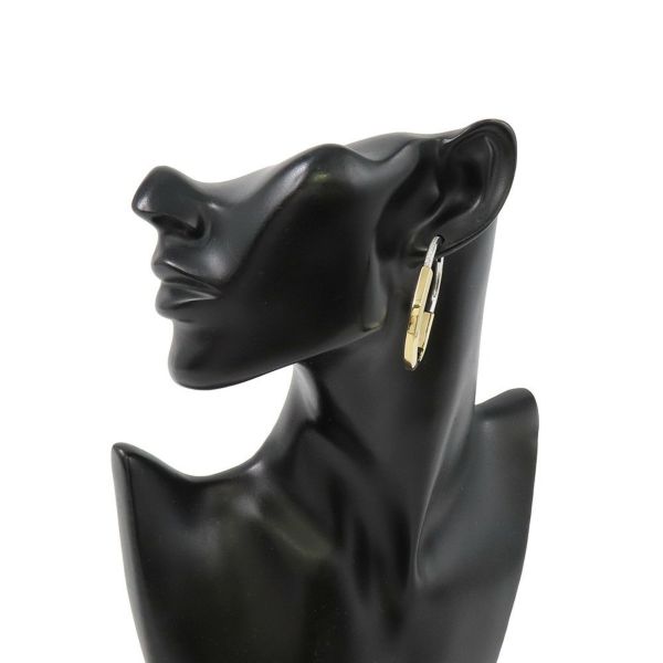 ティファニー ピアス ロック ピアス エクストララージ ダイヤモンド 計0.32ct K18YG/K18WG Tiffany&Co. ジュエリー