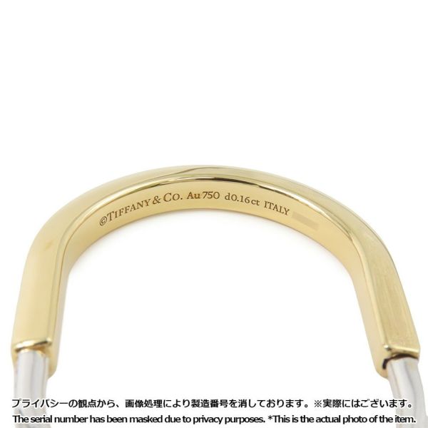 ティファニー ピアス ロック ピアス エクストララージ ダイヤモンド 計0.32ct K18YG/K18WG Tiffany&Co. ジュエリー