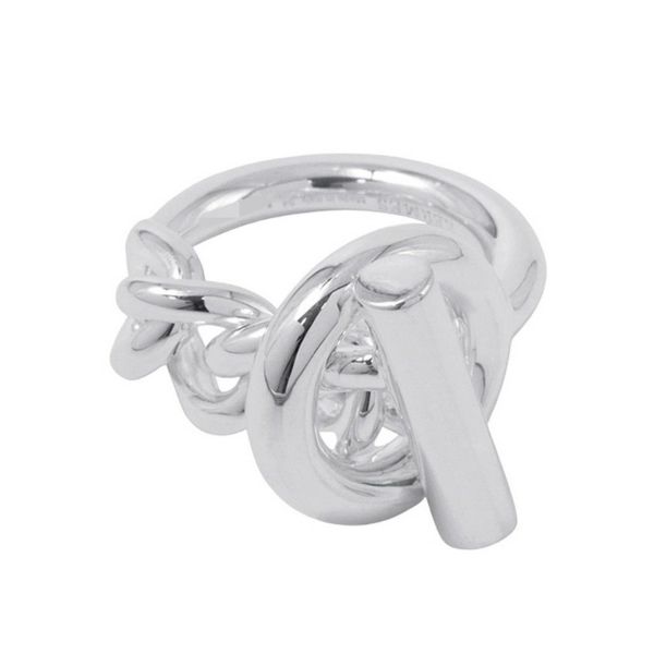 エルメス リング クロワゼット MM SV925シルバー リングサイズ54 HERMES ジュエリー 指輪