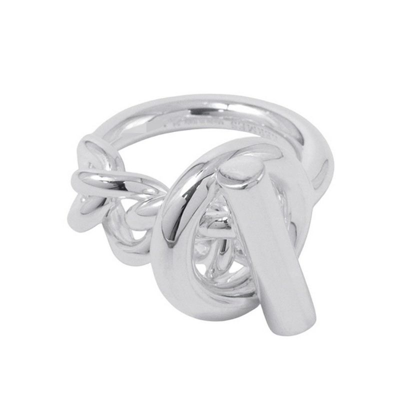 エルメス リング クロワゼット MM SV925シルバー リングサイズ54 HERMES ジュエリー 指輪