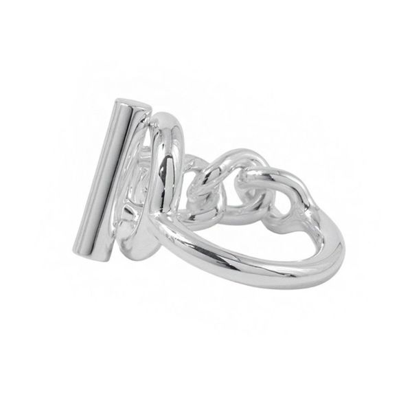 エルメス リング クロワゼット MM SV925シルバー リングサイズ54 HERMES ジュエリー 指輪