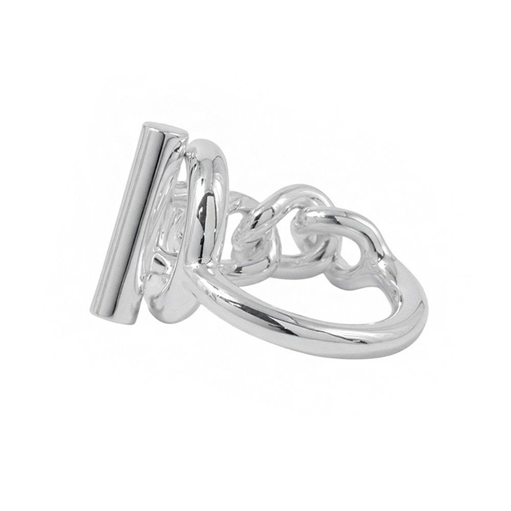 エルメス リング クロワゼット MM SV925シルバー リングサイズ54 HERMES ジュエリー 指輪