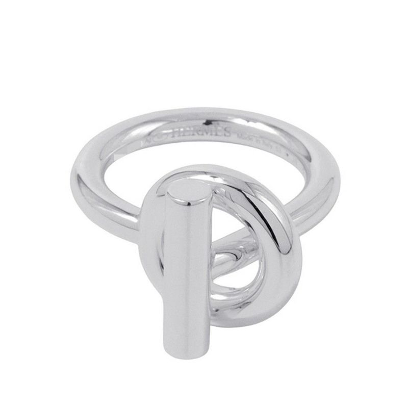 エルメス リング エシャペ MM SV925シルバー リングサイズ53 HERMES ジュエリー 指輪 Echapee