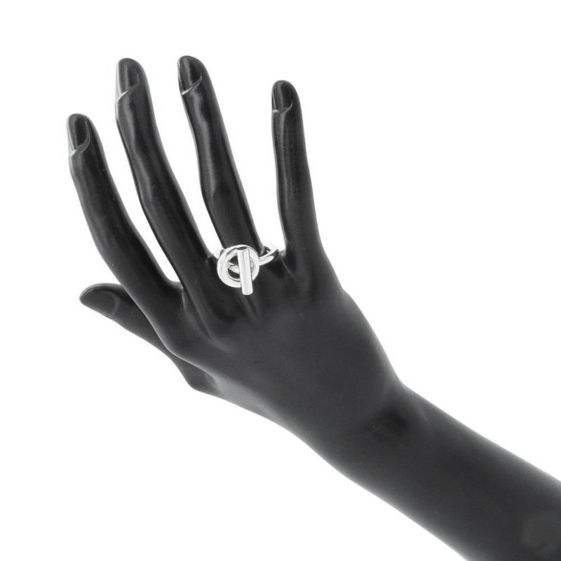 エルメス リング エシャペ MM SV925シルバー リングサイズ53 HERMES ジュエリー 指輪 Echapee