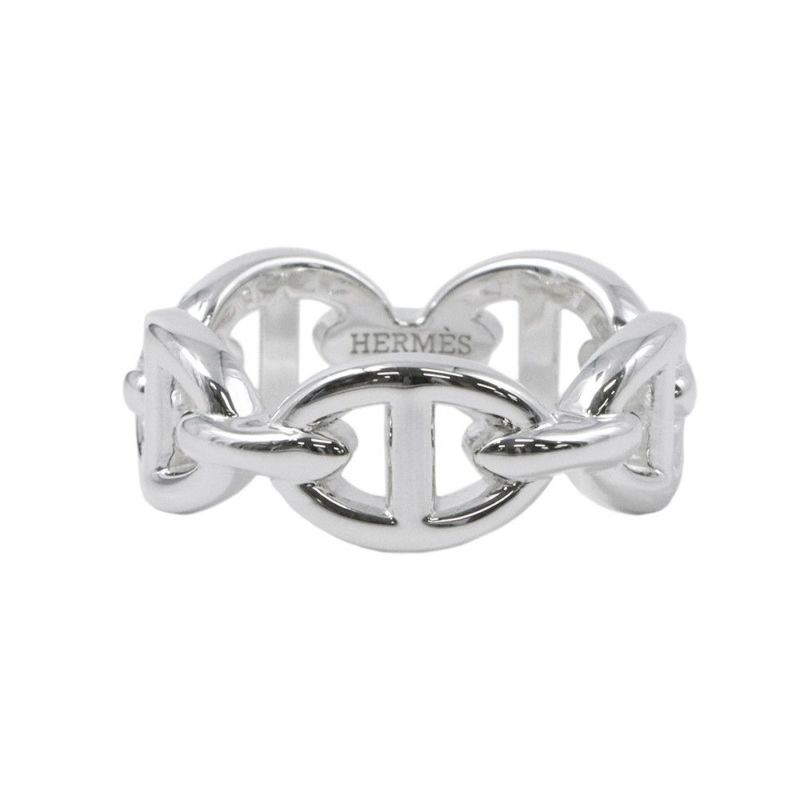 エルメス リング シェーヌダンクル アンシェネPM SV925 リングサイズ51 HERMES ジュエリー