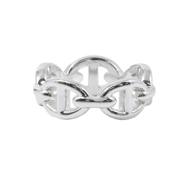 エルメス リング シェーヌダンクル アンシェネPM SV925 リングサイズ51 HERMES ジュエリー