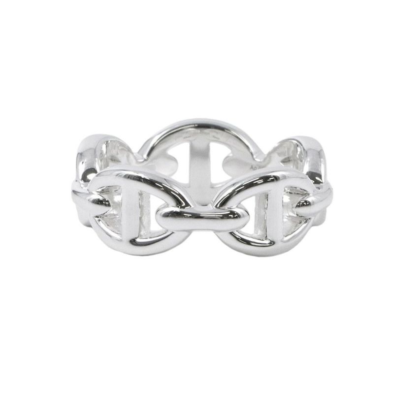 エルメス リング シェーヌダンクル アンシェネPM SV925 リングサイズ51 HERMES ジュエリー