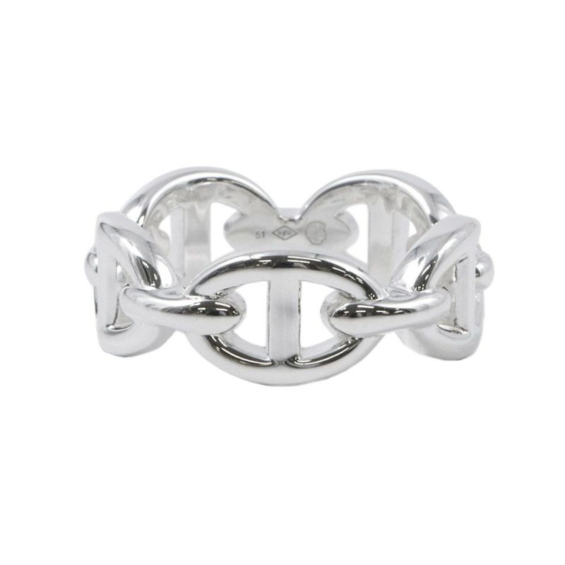 エルメス リング シェーヌダンクル アンシェネPM SV925 リングサイズ51 HERMES ジュエリー