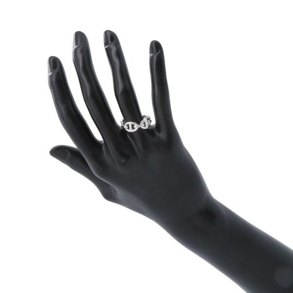 エルメス リング シェーヌダンクル アンシェネPM SV925 リングサイズ51 HERMES ジュエリー