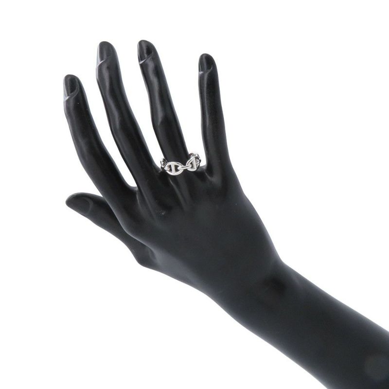 エルメス リング シェーヌダンクル アンシェネPM SV925 リングサイズ51 HERMES ジュエリー