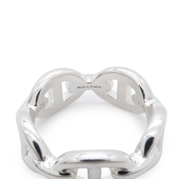 エルメス リング シェーヌダンクル アンシェネPM SV925 リングサイズ51 HERMES ジュエリー