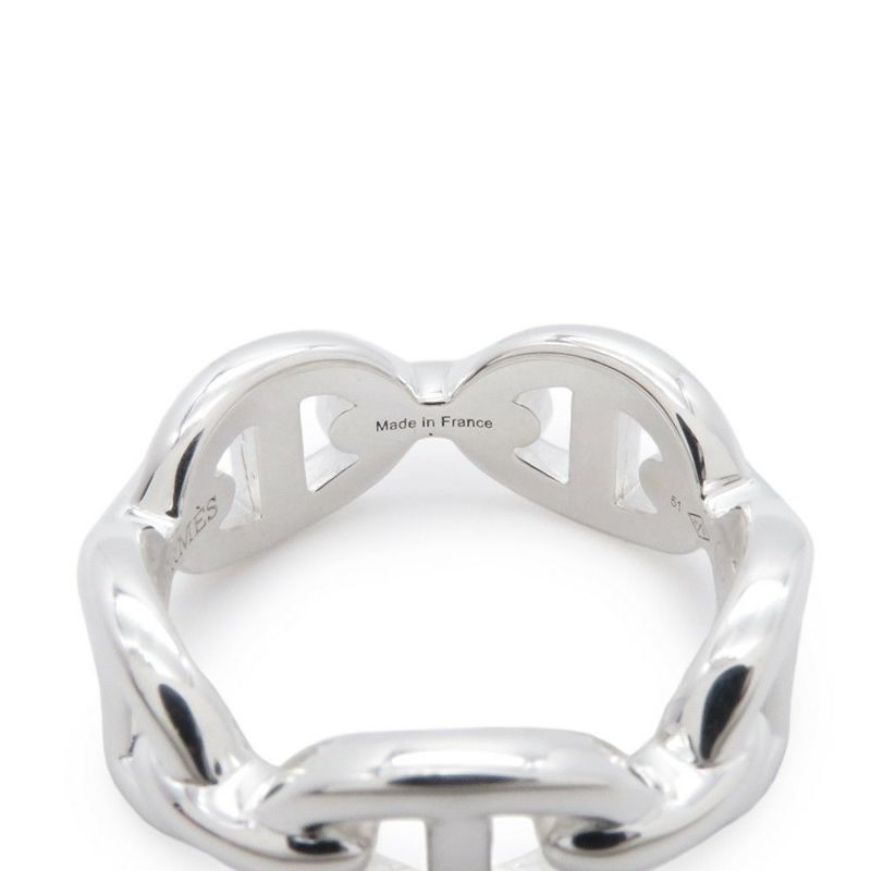 エルメス リング シェーヌダンクル アンシェネPM SV925 リングサイズ51 HERMES ジュエリー