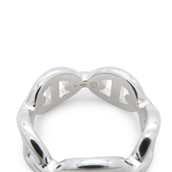 エルメス リング シェーヌダンクル アンシェネPM SV925 リングサイズ51 HERMES ジュエリー