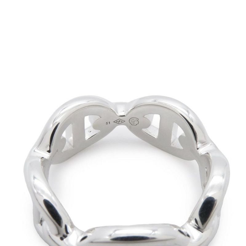 エルメス リング シェーヌダンクル アンシェネPM SV925 リングサイズ51 HERMES ジュエリー