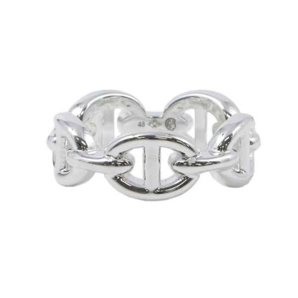 エルメス リング シェーヌダンクル アンシェネPM SV925 リングサイズ48 HERMES ジュエリー